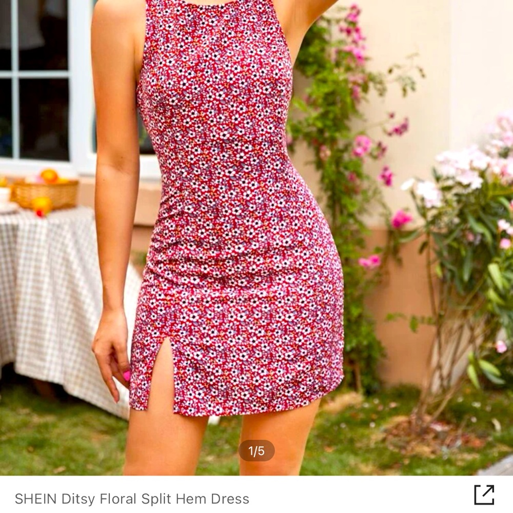 SHEIN NW/T Red Dress